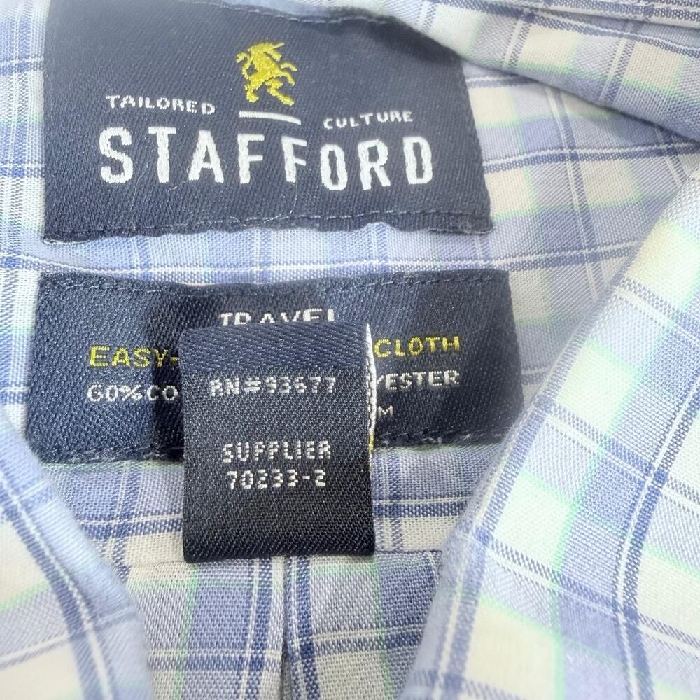 Bundle 3 Stafford Tailored Culture Travel Easy Care Regular Fit Sz XL Multicolor - Picture 13 of 16